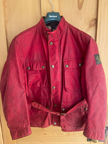 Vintage belstaff men red - vintage,