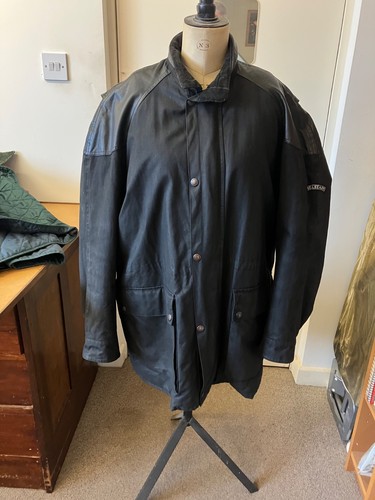 Belstaff black vintage wax - belstaff,